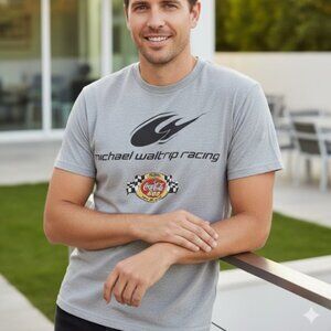 Michael Waltrip T Shirt Retro Nascar Racing Coca Cola 600 50th EUC Mens Size M